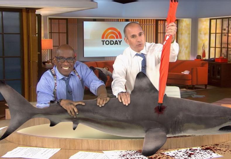 Haie in New York City in SHARKNADO 2, R: Anthony C. Ferrante, USA 2014