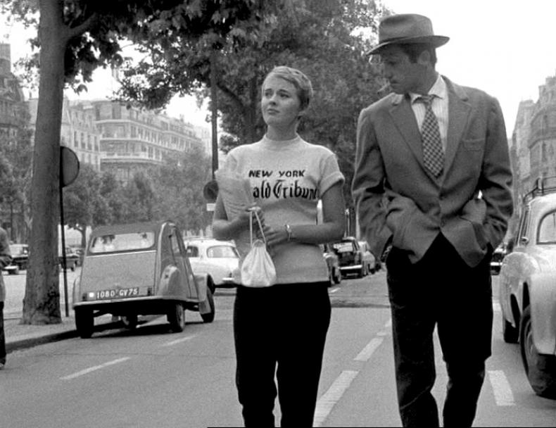 À BOUT DE SOUFFLE, R: Jean-Luc Godard, F 1960