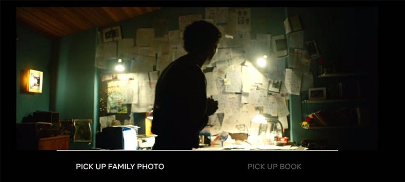 Interface von BLACK MIRROR: BANDERSNATCH, R: David Slade, GB 2018