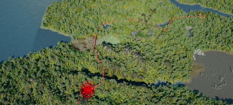 Digitalspiel-Ästhetik von YOU VS. WILD, entwickelt von Robert Buchta / Bear Grylls / Delbert Shoopman, GB seit 2019