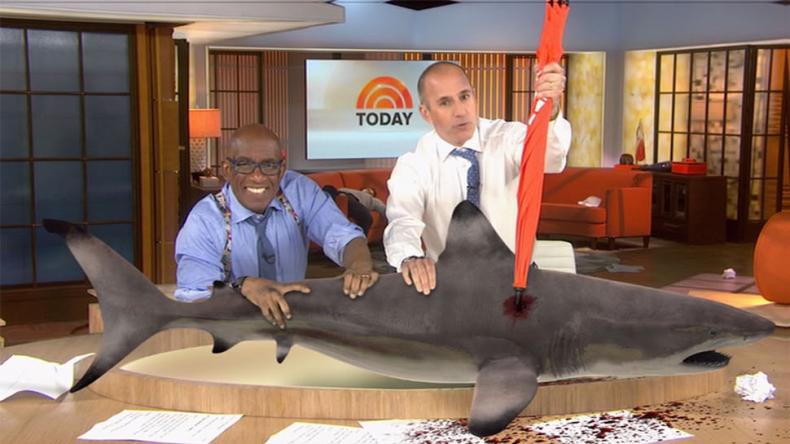 Haie in New York City in SHARKNADO 2, R: Anthony C. Ferrante, USA 2014