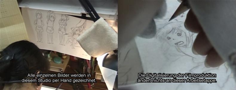 CHIHIROS REISE INS ZAUBERLAND, R: Hayao Miyazaki, J 2001, Bonusmaterial Making-Of