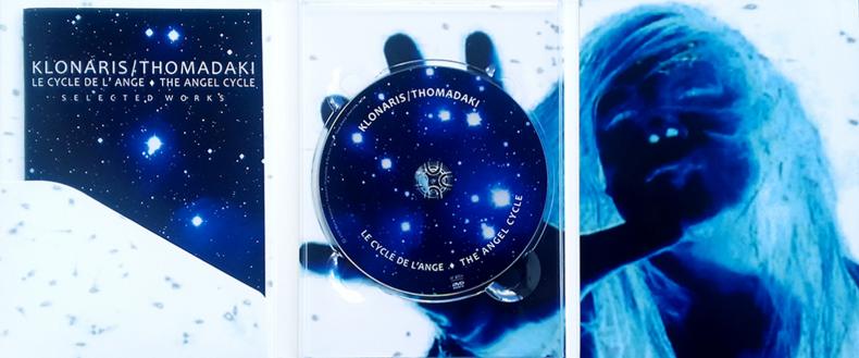 Umschlag LE CYCLE DE L‘ANGE DVD, Paris: Re:voir 2020 (aus PULSAR, R: Maria Klonaris/Katerina Thomadaki, F 2001)