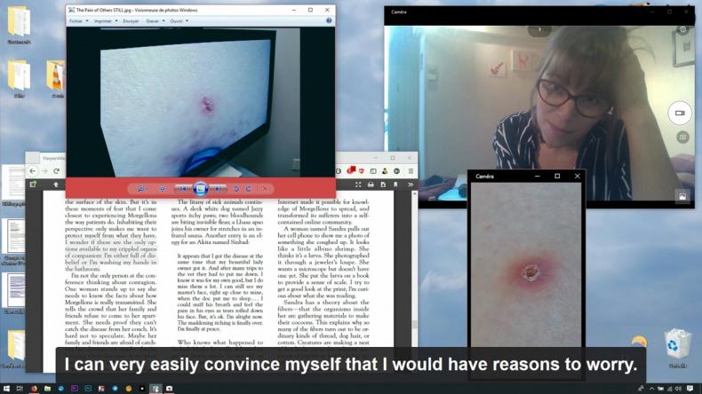 Abb. 2: Assimilating the pain of others, WATCHING THE PAIN OF OTHERS, R: Chloé Galibert-Laîné, F 2019