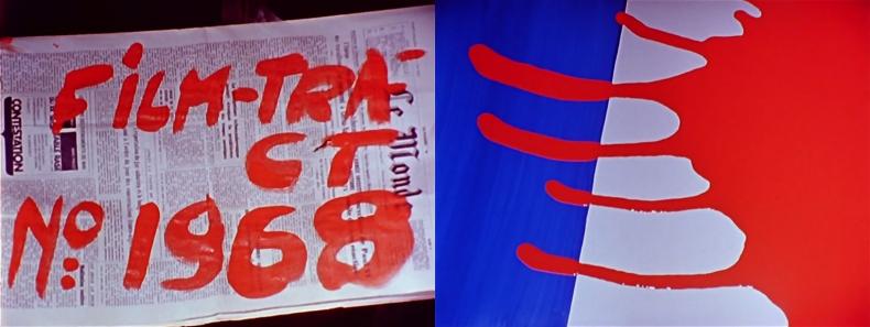 FILM-TRACT N°1968, R: Gerard Fromanger/Jean-Luc Godard, F 1968