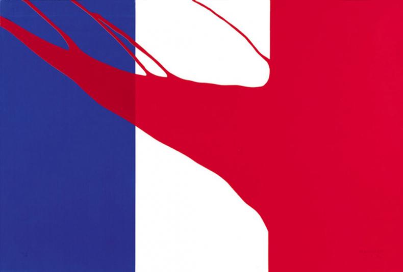 LE ROUGE, R: Gerard Fromanger/Centre Pompidou, F 1968